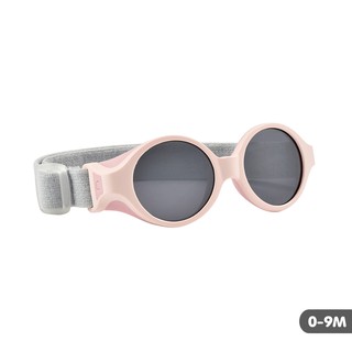 แว่นตากันแดดเด็ก แบบสายรัดสำหรับเด็กแรกเกิดถึง 9 เดือน BEABA Clip Strap Sunglasses (0-9 m) Rose