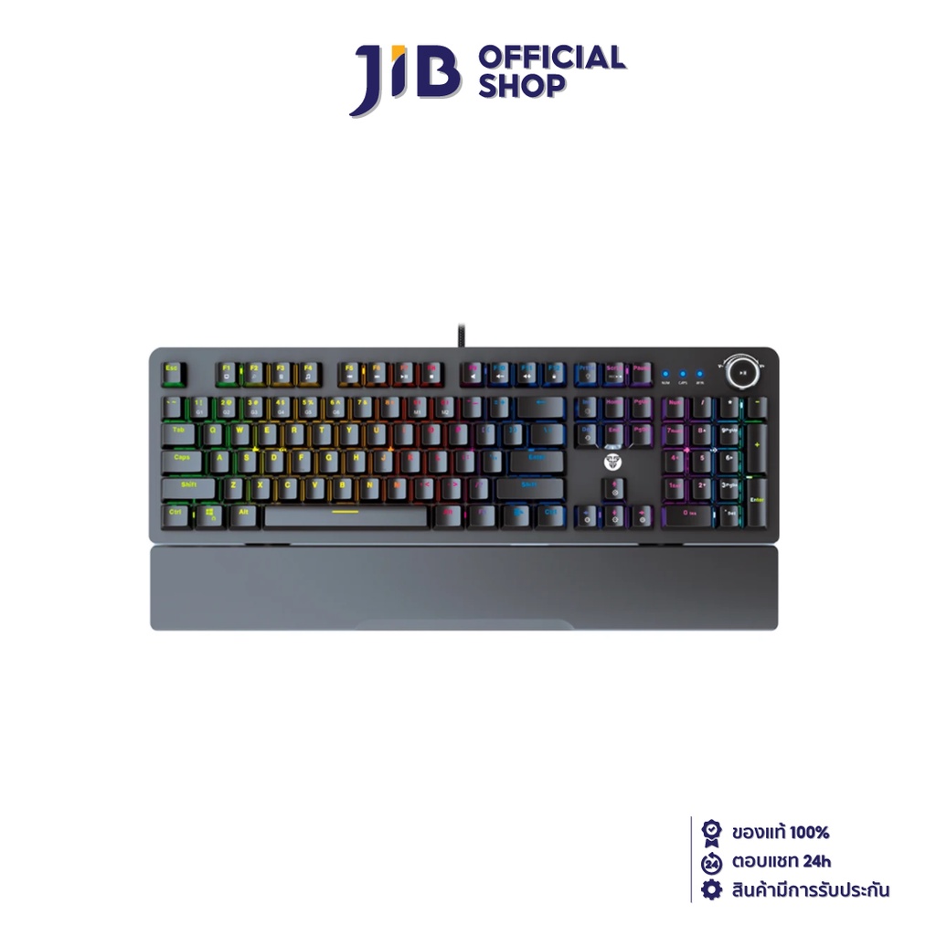 KEYBOARD (คีย์บอร์ด) FANTECH MAXPOWER MK853 (RGB LED) (TH/EN) (MECHANICAL RED SWITCH)