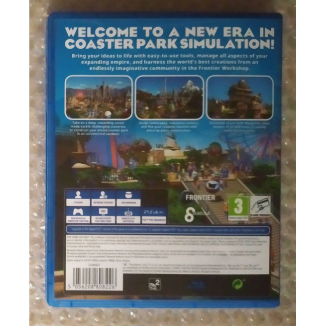 COASTER CONSOLE EDITION ภาษาอังกฤษ PS4 เกมสร้างสวนสนุก PS5