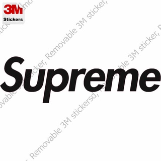 Supreme สติ๊กเกอร์ 3M ลอกออกไม่มีคราบกาว  Removable 3M sticker, สติ๊กเกอร์ติด รถยนต์ มอเตอร์ไซ