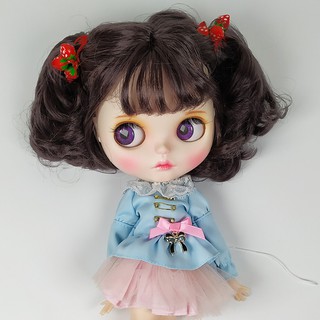 ตุ๊กตาบลายธ์ ผิวขาว จัดส่งภายใน 3 วันblythe doll Sunny new matte face, white skin joint body 30cm