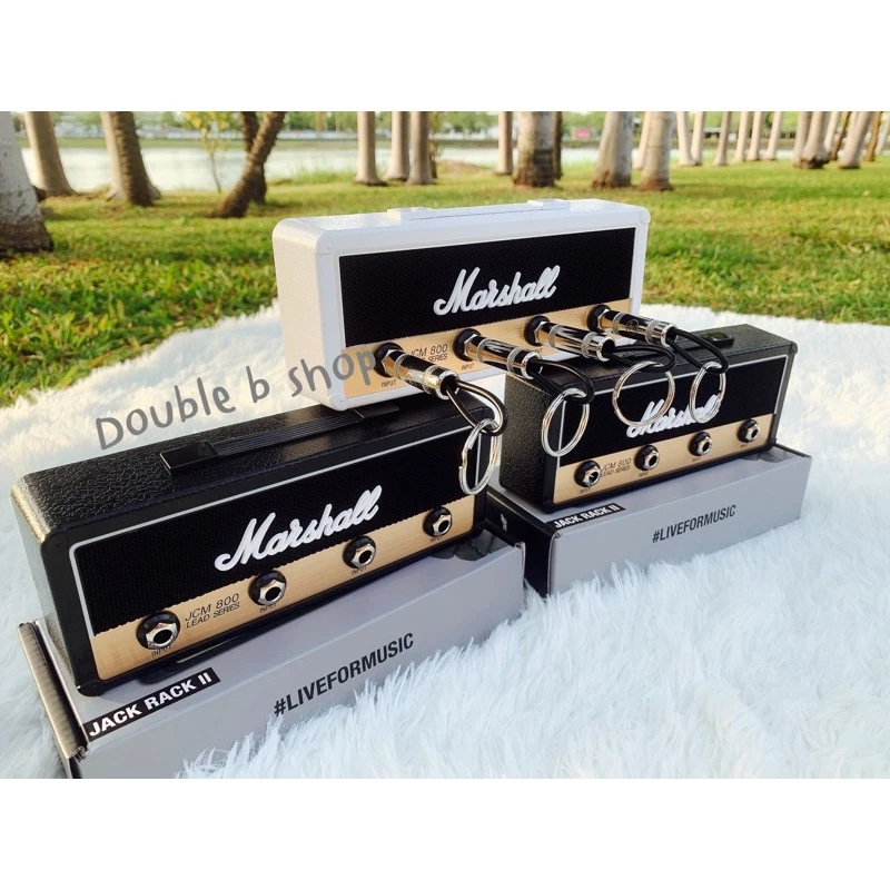 ส่งเร็วส่งจากไทย ⭐️⭐️ Marshall พวงกุญแจ ที่แขวนกุญแจ ห้อยกุญแจติดผนัง #JackRack มีกาว 3 M แถมฟรีไม่ต้องเจาะผนัง