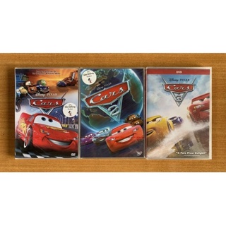 DVD : Cars ภาค 1, 2, 3 สี่ล้อซิ่ง ซ่าท้าโลก [มือ 1] Disney Pixar / Cartoon ดีวีดี หนัง แผ่นแท้ ตรงปก