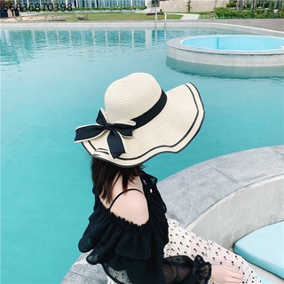 Beach hat Summer sea sunscreen fresh Korean version travel sunscreen cap