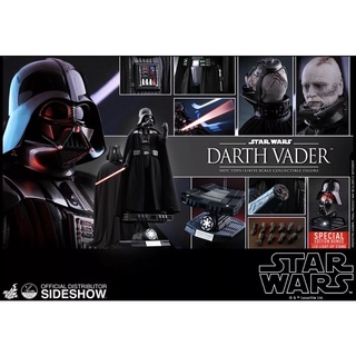 HOT TOYS QS013 Special edition Darth Vader ของแท้ ไม่เคยแกะ มีกล่องน้ำตาล ขนาด 1/4th ใหม่ 100%