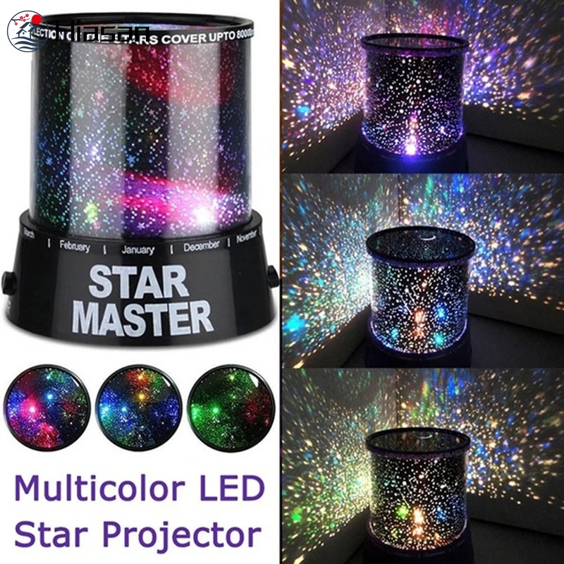 [จัดส่งฟรี] Creative LED Starry Night Sky โปรเจคเตอร์โคมไฟดาว/แบตเตอรี่ขับเคลื่อน LED ตกแต่งห้องตารางโคมไฟกลางคืน/ที่ดีที่สุดสําหรับชายและหญิง/LED Nightlight โคมไฟ
