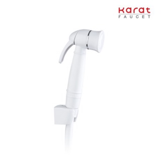 Karat Faucet ชุดฉีดชำระสีขาว (สายยาว 120 ซม. หมุนได้ 360 องศา) รุ่น KA-02-325-11