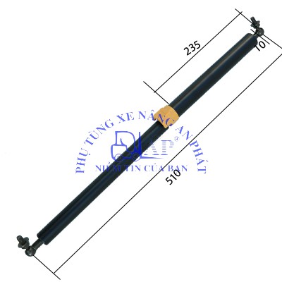 ฝาครอบรถยกโตโยต้า Cabo 52210-26600-71 รุ่น 8FD10-30, 8FG10-30 (510mm x 235mm)| AN PAHAT FORKLIFT PAR