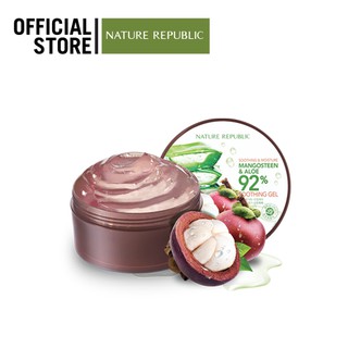 ( เจลมังคุด ) SOOTHING &amp; MOISTURE ALOE MANGOSTEEN 92% SOOTHING GEL