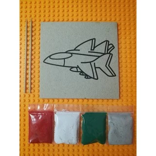 จิ้มแปะ Paper Clay เปเปอร์เคลย์ พร้อมสี ขนาด 12.5*12.5 ซม.