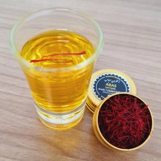 ABAS saffron 1 กรัม (1 gram) อบาส หญ้าฝรั่น แซฟฟรอน ของแท้ จากอิหร่าน Iranian (Super Negin) 100% ชา Wholesale ราคาส่