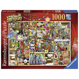 จิ๊กซอว์ Ravensburger - The Christmas Cupboard  1000 piece  (ของแท้  มีสินค้าพร้อมส่ง)