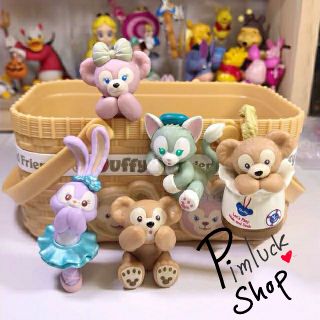 พร้อมส่ง Rement Disney Duffy Shelliemay Gelatoni Stellalou ดัฟฟี่ เชอร์รี่เมย์ สเตล่า เจลาโตนี่ ตุ๊กตาเกาะแก้ว