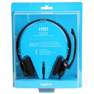 LOGITECH H151 STEREO HEADSET ใช้ต่อโทรศัพท์มือถือได้