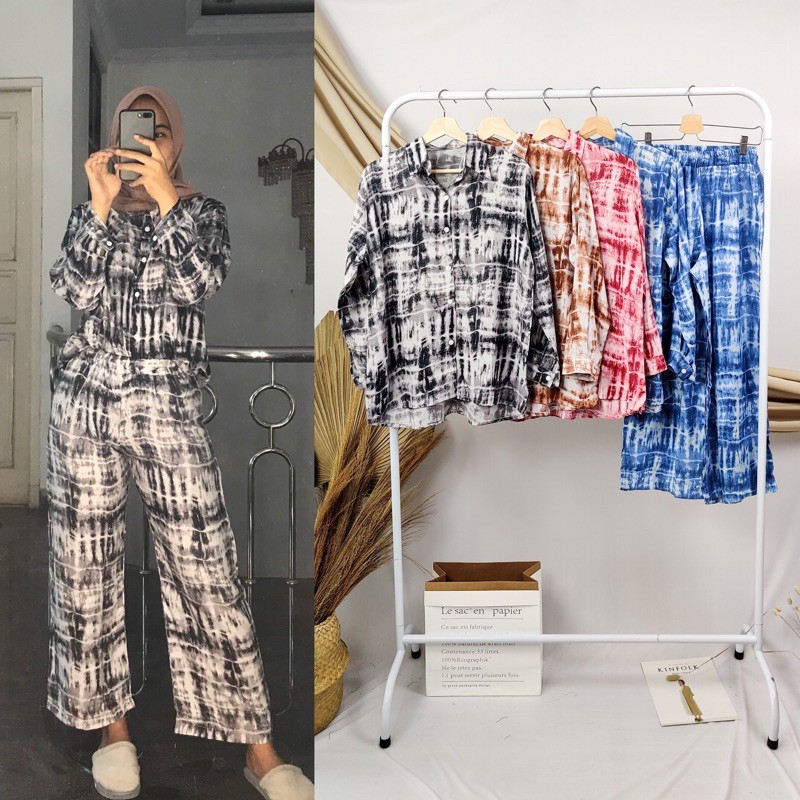 [WHOLESALE] JR062 - TIEDYE ONE SET (4 ชิ้น @Rp. 90,000)