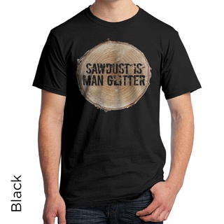 เสื้อยืด พิมพ์ลายกราฟฟิค sawdust is man แต่งกลิตเตอร์ สําหรับผู้ชาย 720