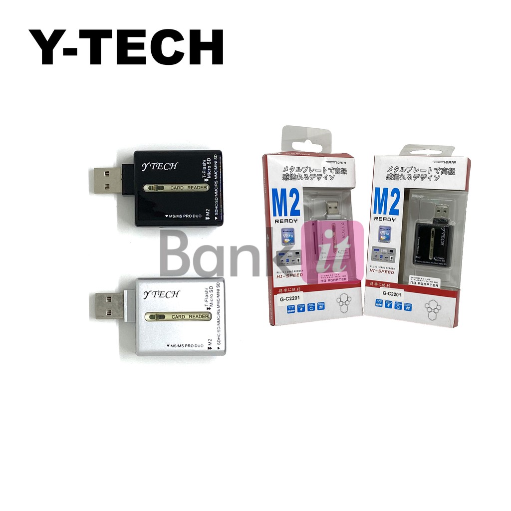 Y-TECH Card Reader M2 Ready รุ่น G-C2201