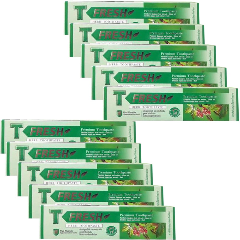 ที-เฟรซ T Fresh PGP ยาสีฟัน  ( 10 หลอด )