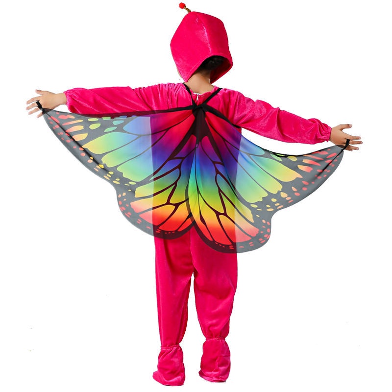 🔥ราคาถูก🔥น่ารัก หนอนผีเสื้อ รูปแบบการ์ตูน ชุดเด็กผู้หญิง 3 ถึง 14 ปี ชุดคริสต์มาส ลายการ์ตูนสัตว์ ชุดเต้นรํา ชุดคอสเพล ชุดคริสมาสเด็กผู้หญิง ชุดเต้น ชุดน่ารักๆ วันเด็ก ชุดคอสเพลย์ - รูปที่ 5
