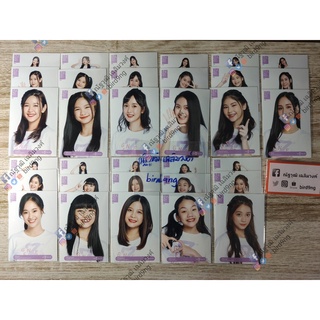 BNK48 รุ่น3 Debut Comp.สุ่ม3ใบ Hoop Monet Popper Yoghurt Earth Mean Kaofrang Eve Jaokhem Yayee