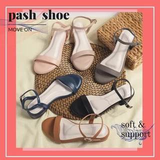 Pash รุ่นMove on 1 นิ้ว รองเท้าส้นสูง รัดข้อนิ่มไซส์ 35-43