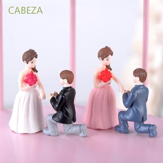 Cabeza ตุ๊กตาคู่รัก บอนไซ ขนาดเล็ก สําหรับตกแต่งบ้าน งานแต่งงาน DIY