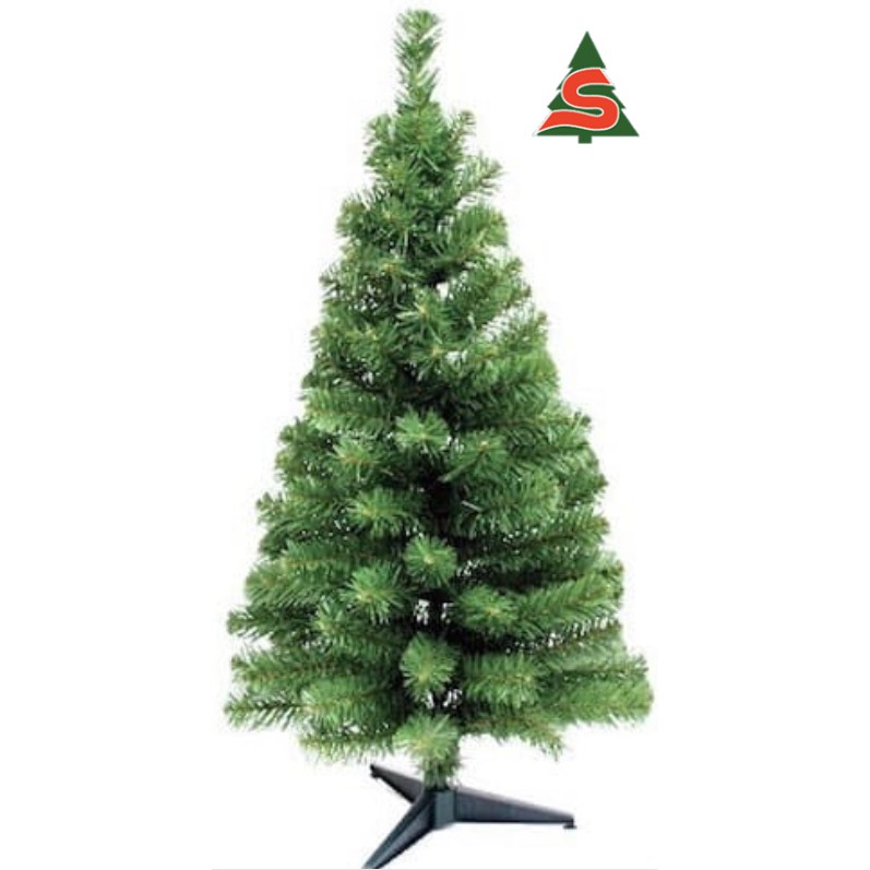 ต้นคริสต์มาสเจอซี่แบบกิ่งหนาเป็นพิเศษ 3 ฟุต มี 2 สี สีเขียว และ สีขาว (Christmas Tree Jersey 3F Green and White)