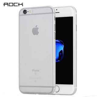 ROCK เคสไอโฟน 6 Plus รุ่น Naked Shell Series เคส PP บาง 0.3 mm (สีดำ)