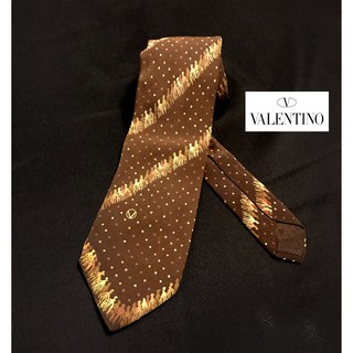 Necktie เนคไทแบรนด์เนม Valentino ของแท้ มือสอง สภาพดี ราคาถูก