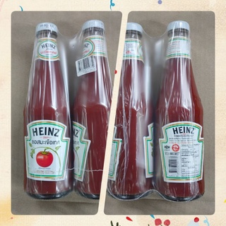 Heinz ไฮนซ์ ซอสมะเขือเทศ Tomato Sauce Ketchup 🍅 ขนาด 600 g * 2 ขวด 🍅