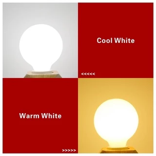 Got Liang Edison หลอด LED E27 5W A60 ST64 G80 G95 G125 หลอดไฟแก้วมิลค์กี้ 110V 220V หลอดไฟลูกโลก เย็น / วอร์มไวท์ โคมไฟ LED