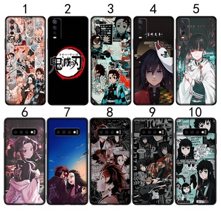 เคสซิลิโคนนิ่ม ลายอนิเมะ Demon Slayer EG7 สําหรับ Samsung Note 10 Lite Plus 20 Ultra