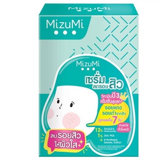 (ยกกล่อง/6ซอง) MizuMi B3 Acne Concentrate Serum 6g มิซูมิ บีทรี แอคเน่ คอนเซนเทรด เซรั่มลดรอยสิว