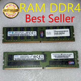 (ส่งฟรี)RAM Memory DDR4 For Dell Server R730XD R730 R630 T630 ของแท้ ส่งฟรี รับประกัน 1 เดือน