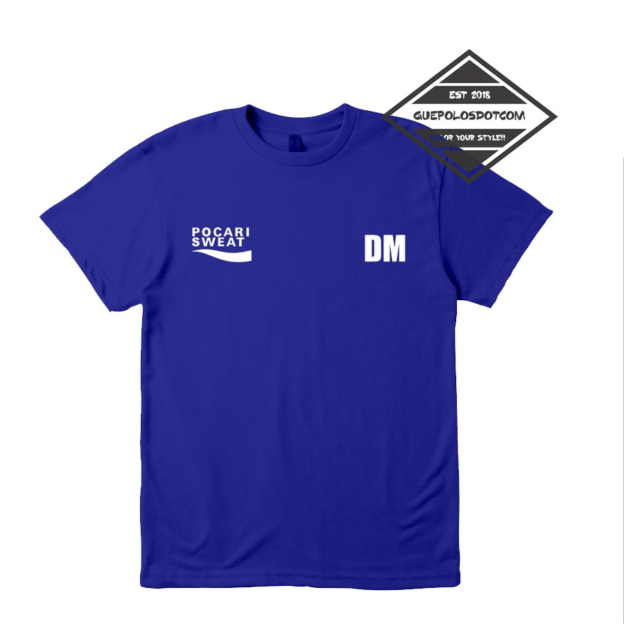 เสื้อยืดกีฬา POCARI SWEAT RUN VJ DANIEL USE INITIAL