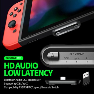 เครื่องรับส่งสัญญาณเสียงบลูทูธไร้สาย USB-C USB-A เป็น Nintendo Switch PS5