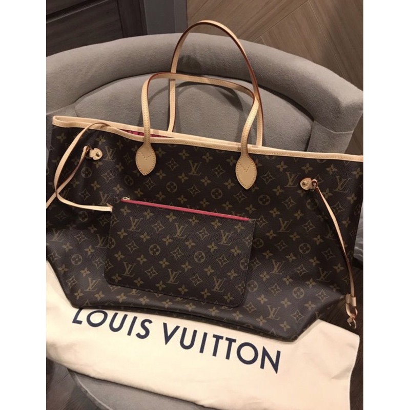 louis vuitton neverfull gm pink