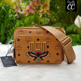 M C M KLASSIK CROSSBODY IN GEO LAUREL (MC1035)