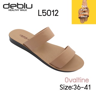 รองเท้าแตะเพื่อสุขภาพ DEBLU รุ่น L5012 รองเท้าสตรี มีทั้งหมด 6 สี ครีม ชมพู กะปิ โอวัลติน น้ำตาล สีดำ size:36-41