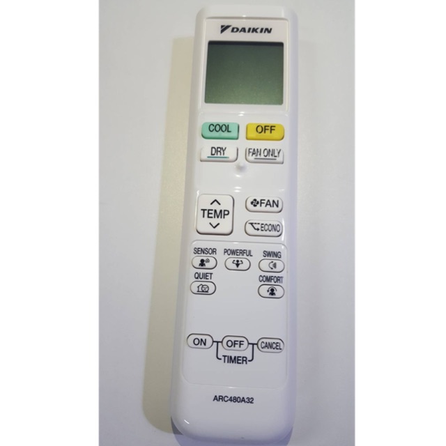 DAIKIN 4019088L ARC480A32รีโมทไดกิ้น รีโมทแอร์ remote รีโมท ไดกิ้น ของแท้  daikin อะไหล่แอร์ ราคาถูก  ส่งเร็ว