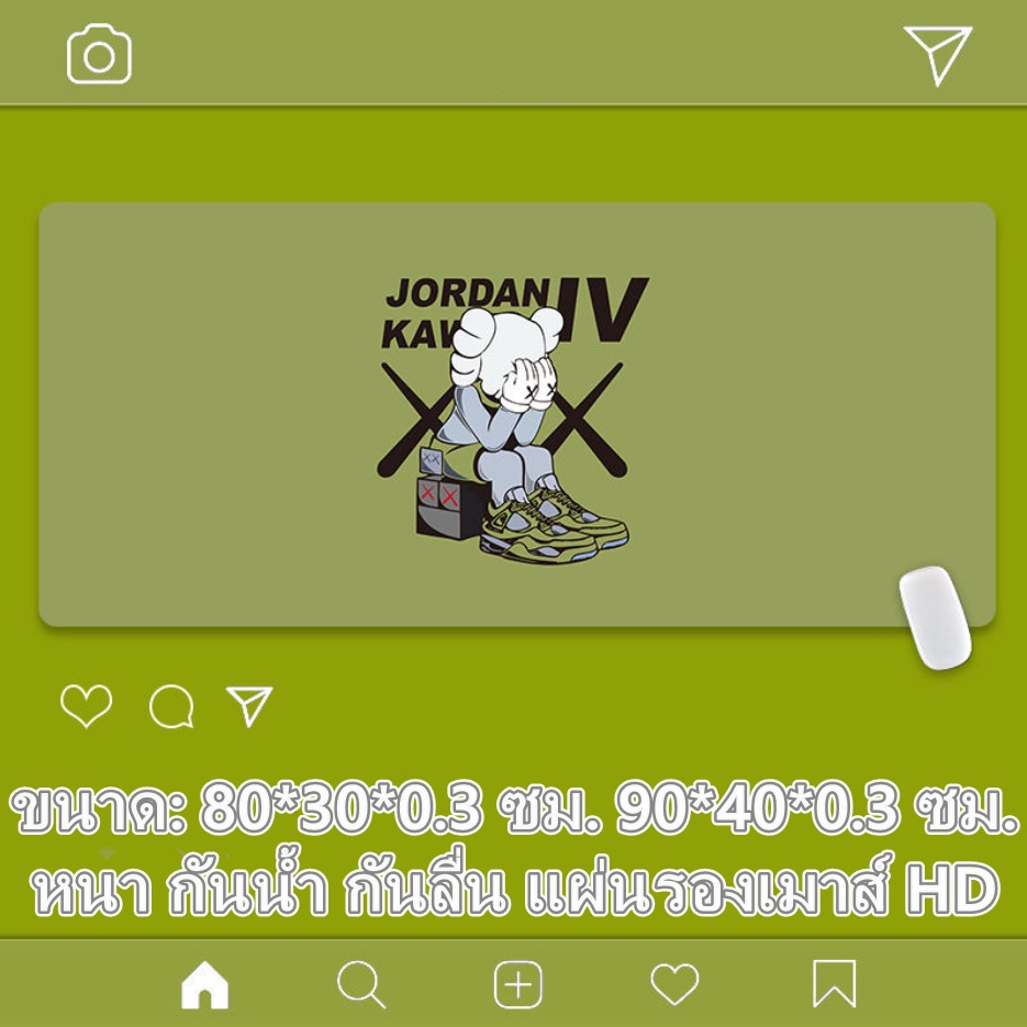 พร้อมส่ง 🎨แผ่นรองเมาส์ Sesame Street แผ่นรองเมาส์ลายการ์ตูน หลายลาย หลายขนาด (Mouse pad) หนา 3mm - รูปที่ 3