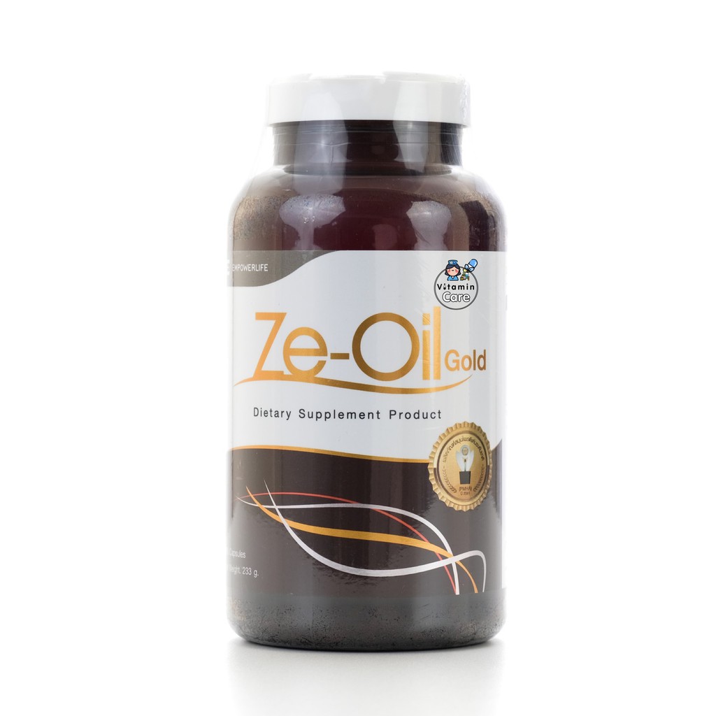 Exp.12/2027 (300 แคปซูล) Ze-Oil Gold ซี-ออยโกลด์