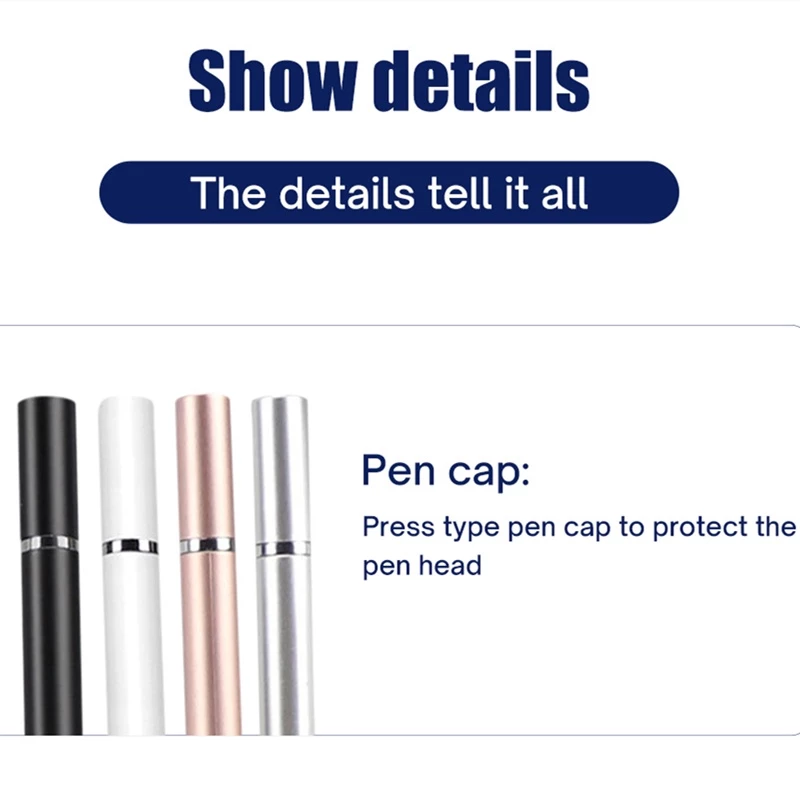 Dllencase ปากกาสัมผัสหน้าจอ 2 In 1 สำหรับ iOS Android iPad A190 thumbnail 9