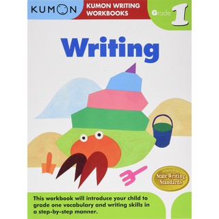 Asia Books หนังสือภาษาอังกฤษ KUMON WRITING WORKBOOKS GRADE 1