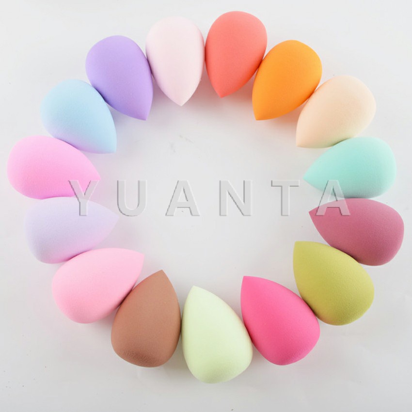 YUANTA พัฟฟองน้ําสําหรับแต่งหน้าใช้ได้ทั้งแบบแห้งและเปียก เปียกและแห้ง Sponge beauty egg