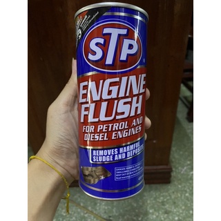 STP Engine Flush น้ำยาทำความสะอาดภายในเครื่องยนต์ (เบนซินและดีเซล) ขนาด 450