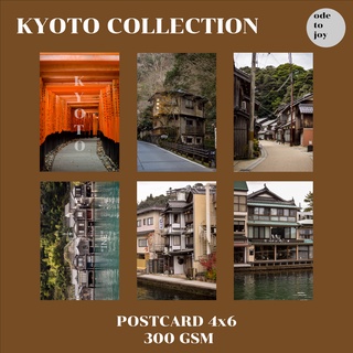 Postcard 4x6 โปสการ์ดตกแต่งห้อง ติดผนัง เมืองเกียวโต ประเทศญี่ปุ่น [KYOTO COLLECTION]