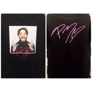CEPB /Post Malone เสื้อยืด สกรีนหน้าหลัง T-shirt! เสื้อยืดคอกลมผ้าฝ้าย