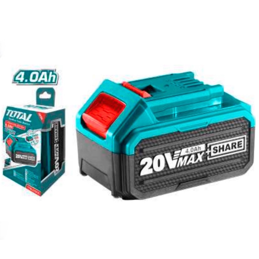 TOTAL TFBLI2002 แบตเตอรรี่ลิเธียมไอออน 20 V 4.0 ah