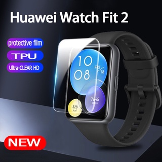 ฟิล์ม huawei watch fit 2 สมาร์ทวอชรุ่นใหม่ ฟิลม์ใสกันรอยหน้าจอ สำหรับ เคส huawei watch fit 2 นาฬิกาสมาร์ท